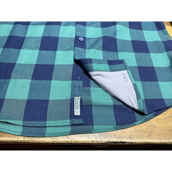 DIXXON Flannel The Niagara Falls Mens Size XL Green Plaid NWT - Picture 5 of 13